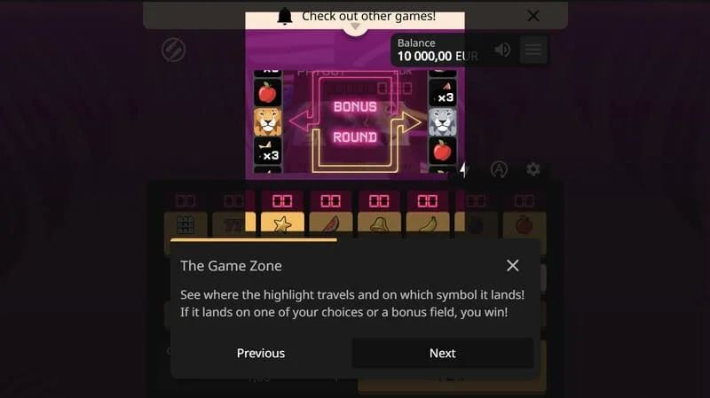 Lion Zama Fruits Bonus Spins - söfnun Scatter-tákna og ræsing sértækasta hamarins